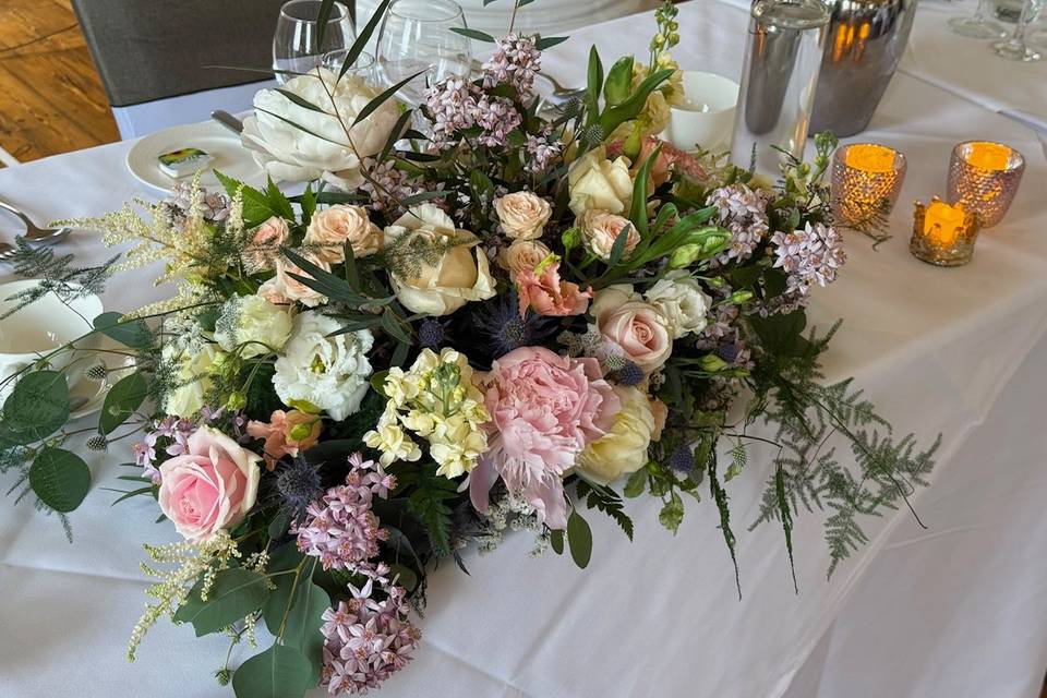 Top Table Arrangement