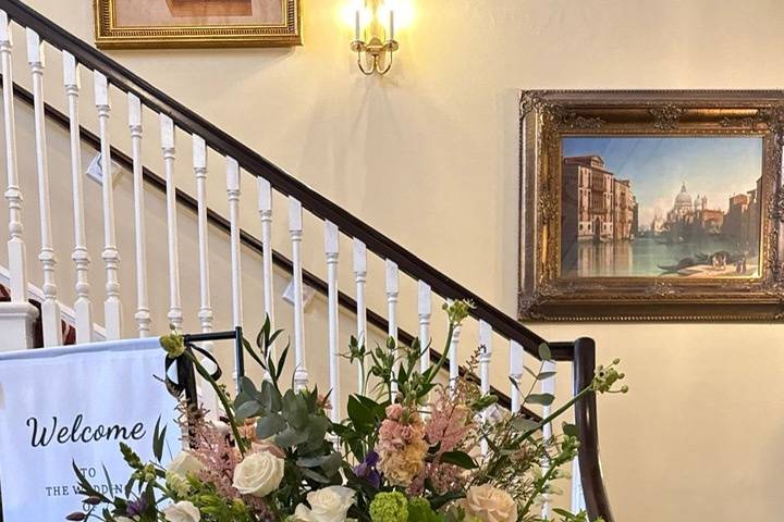 Venue Pedestal Arrangement