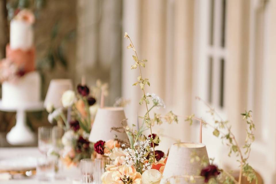 Spring tablescape