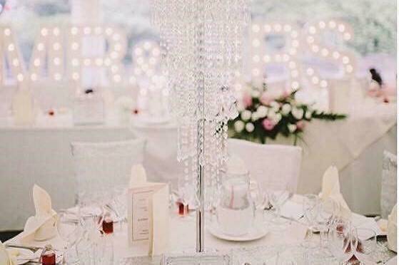 Crystal chandelier