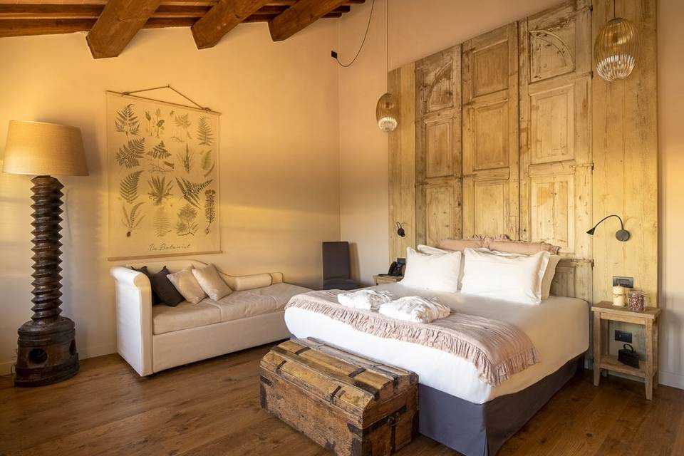 One of our 12 rooms and suites