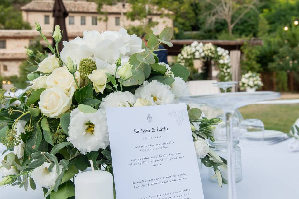 Wedding reception