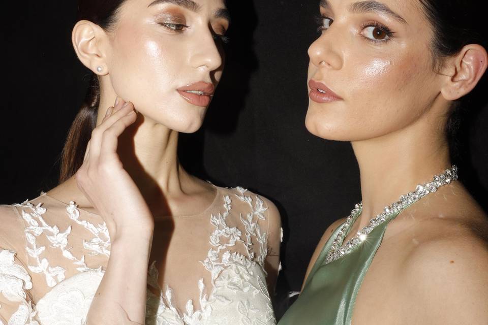 Full glam for a runway