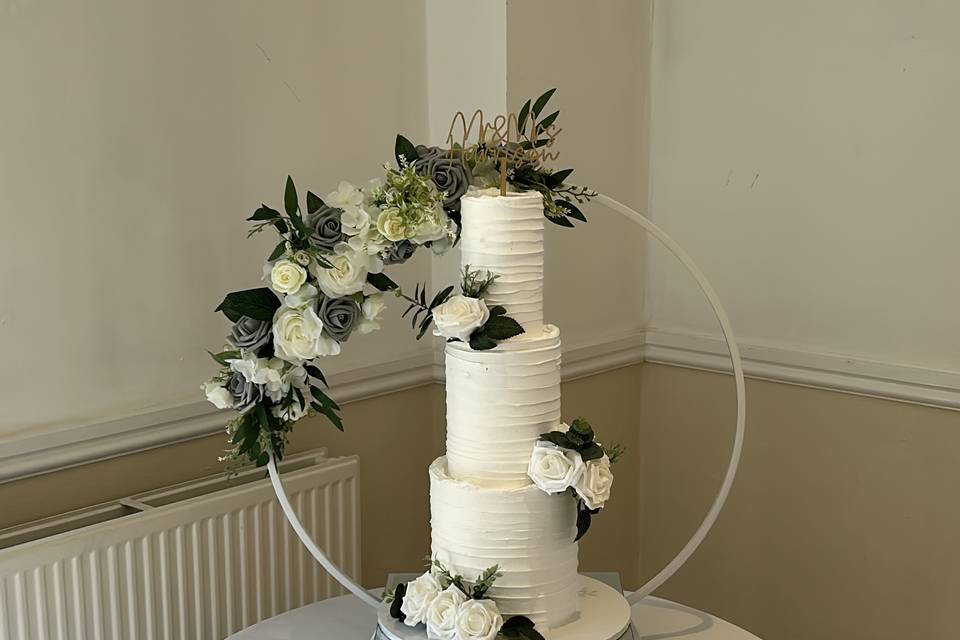 3 Tier Ruffle Design