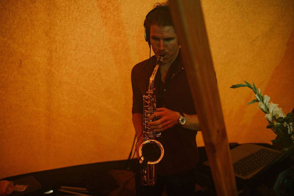 Sax Rustic Wedding