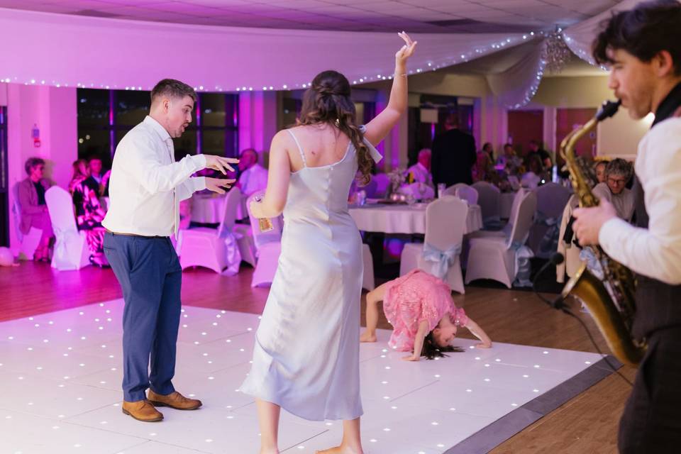 Interesting dance moves!