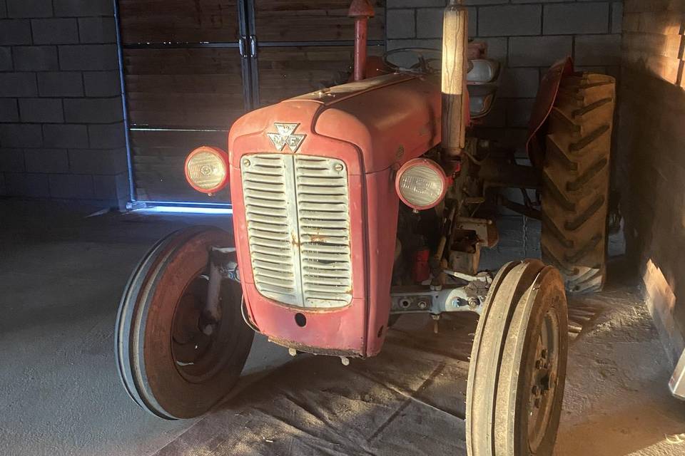 One of the tractors