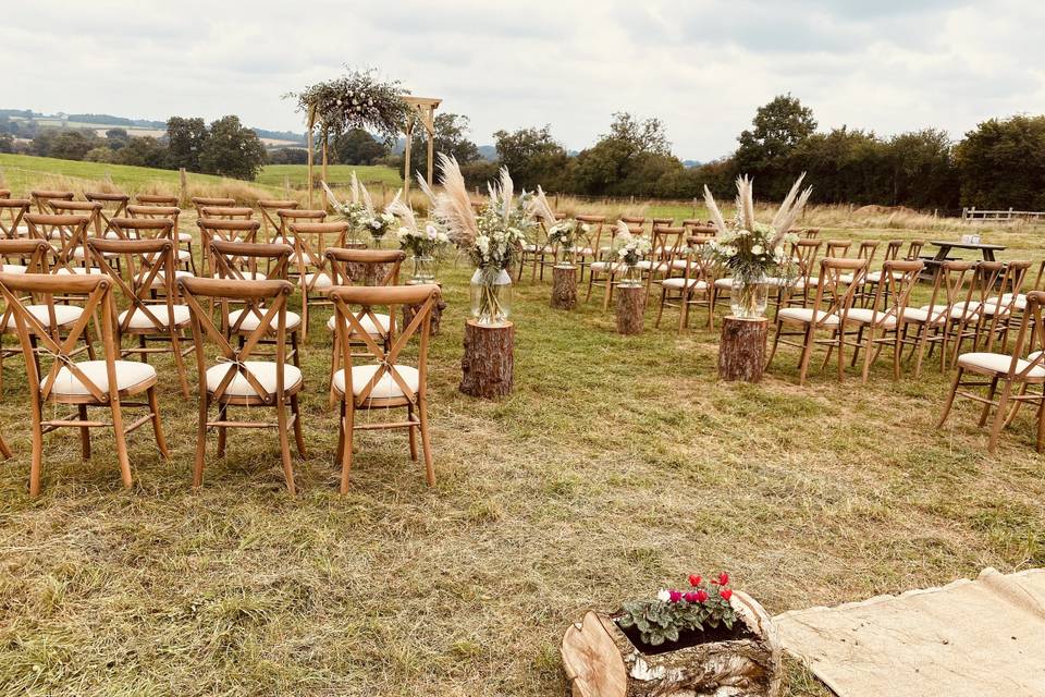 Outdoor ceremonies