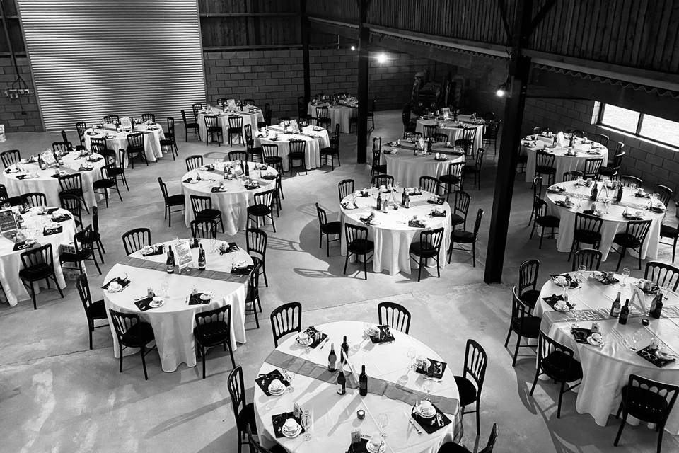 Tables for the wedding