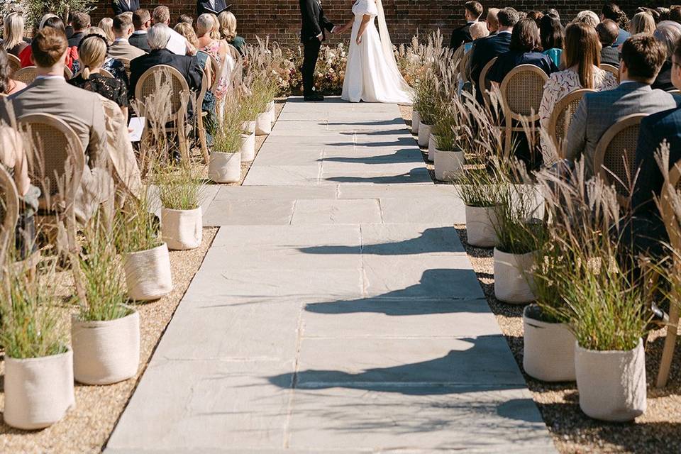 The Old Rose Garden Ceremony