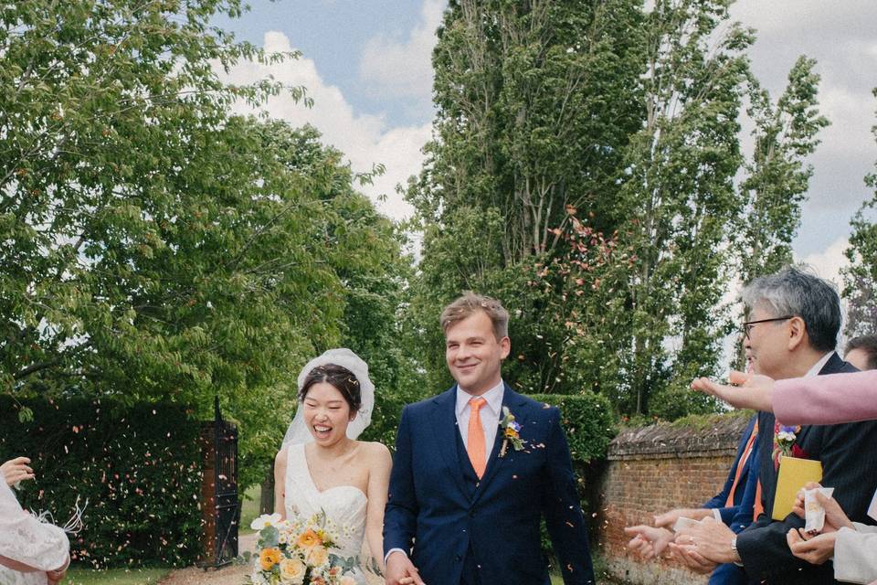 S&R walk as married couple
