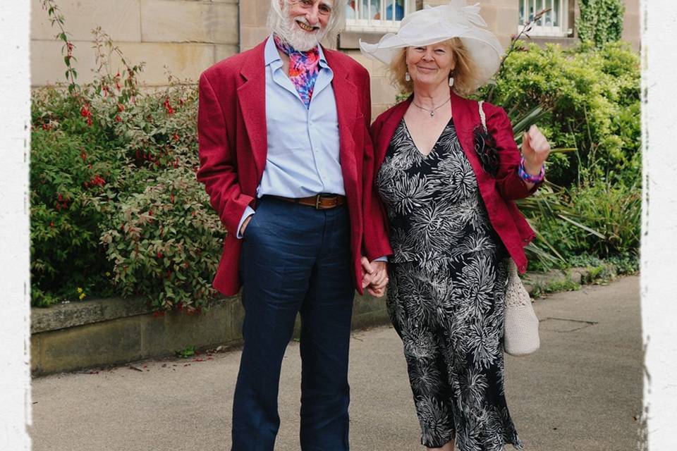 Guests arriving