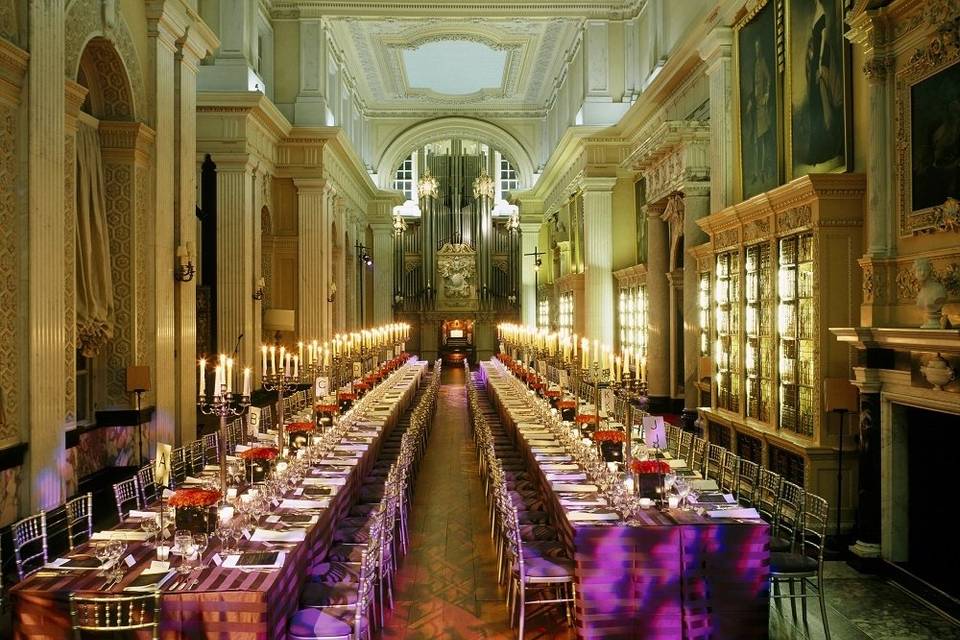 The Great Hall at Blenheim Palace