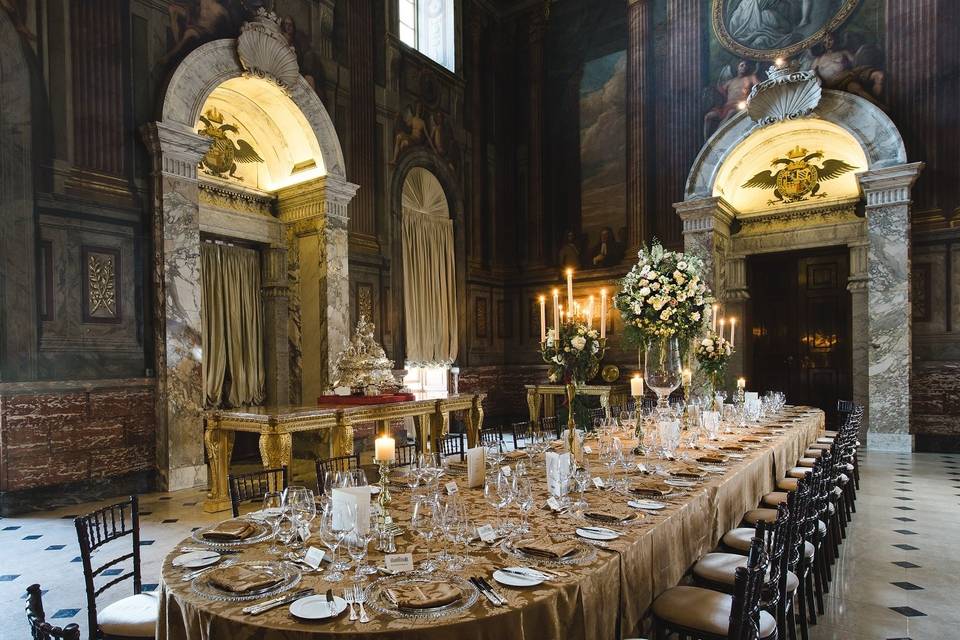 The Saloon at Blenheim Palace