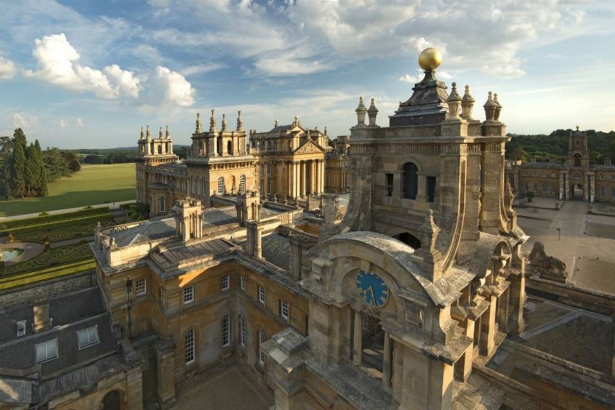 The Saloon at Blenheim Palace