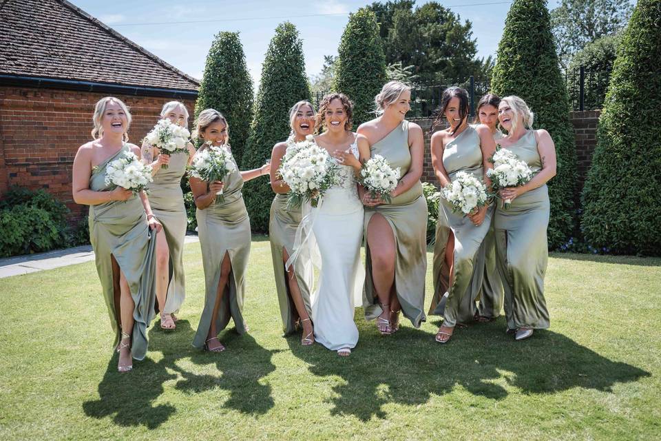 Group Bridesmaid shot