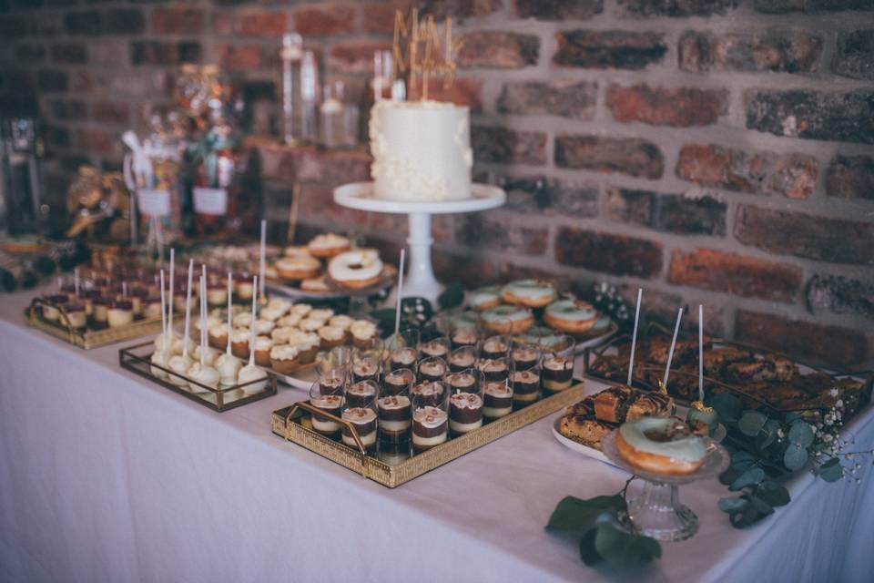 Dessert table