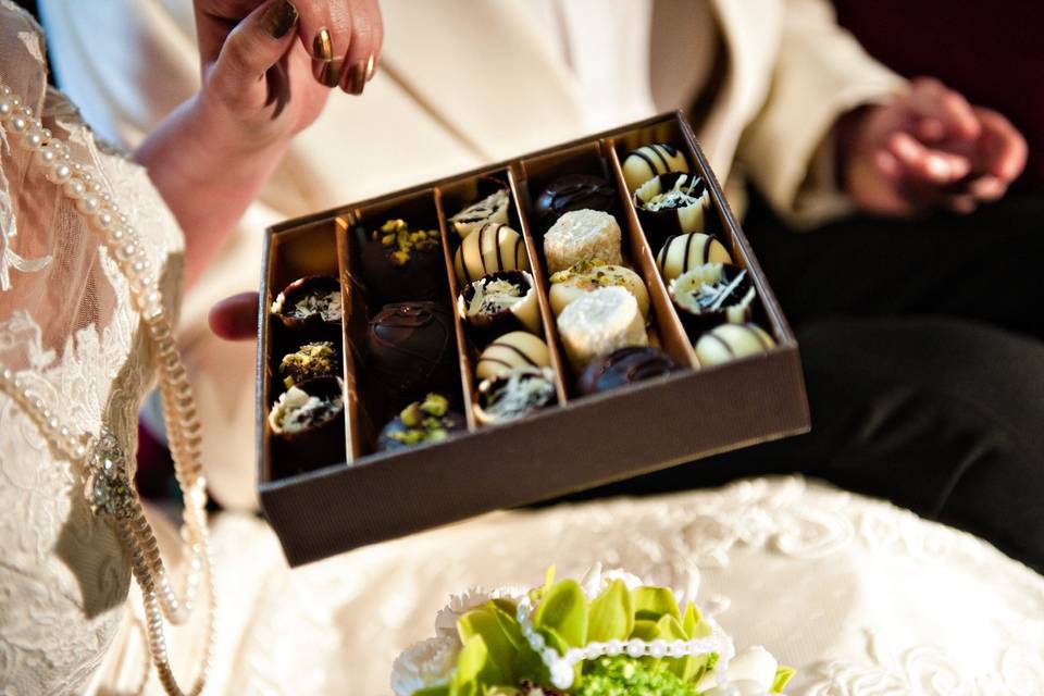 Luxury handmade truffles