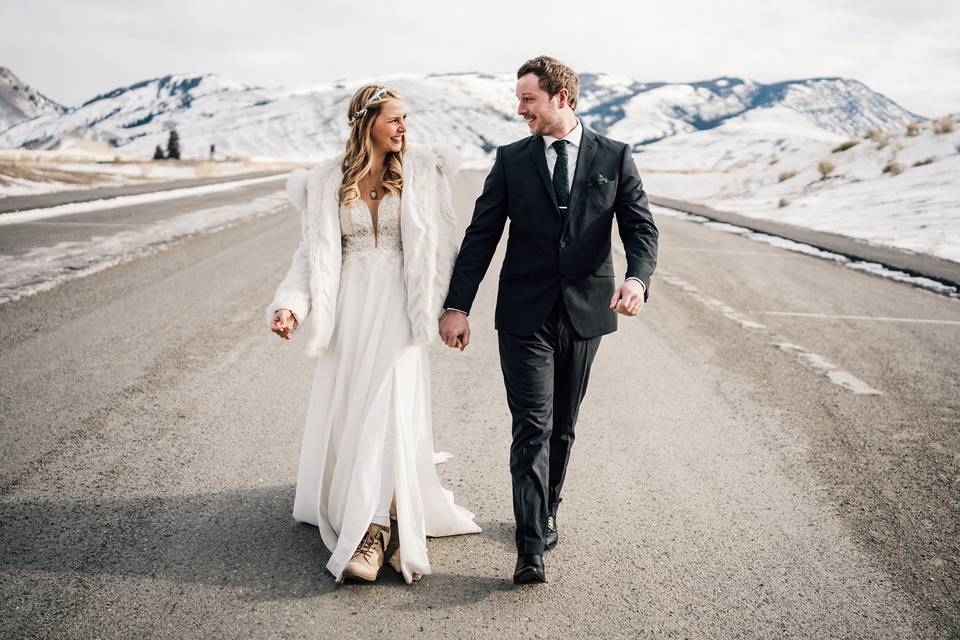 Winter wedding