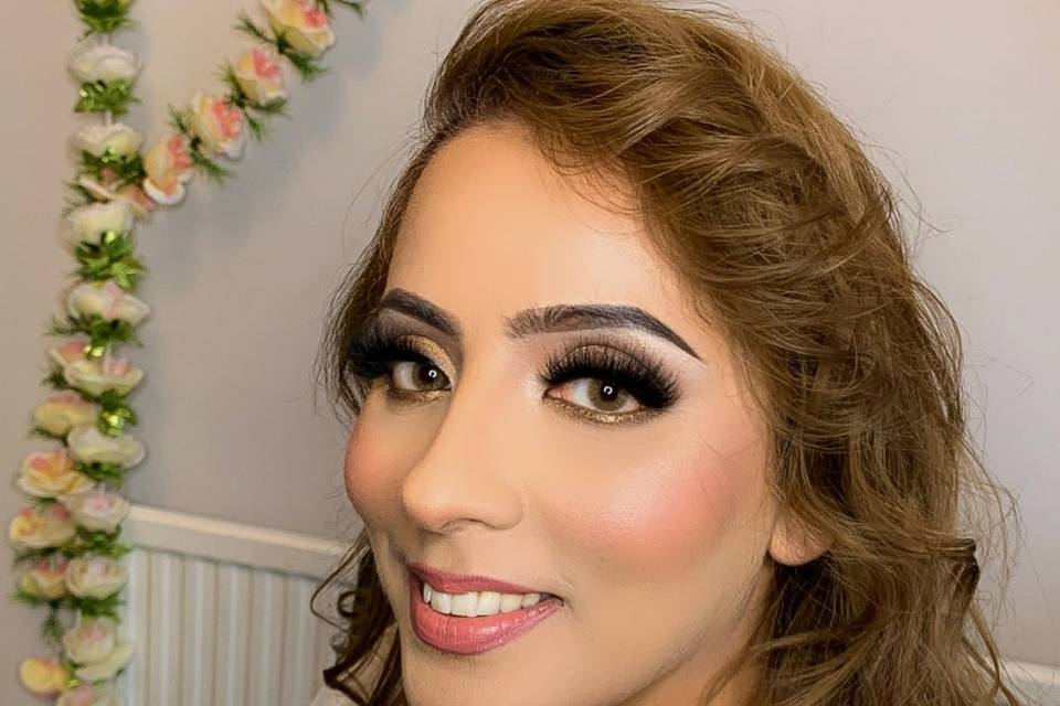 Bridal makeup by Ayham