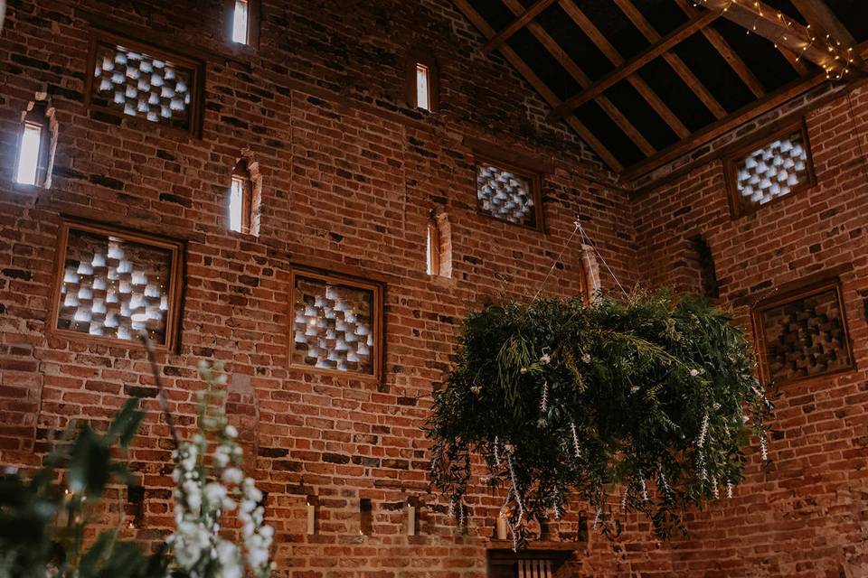 Ceremony Barn Flowers