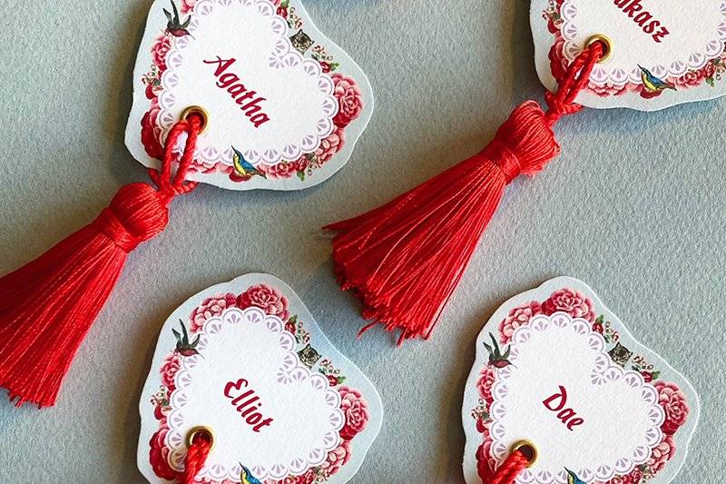 Valentine placecards