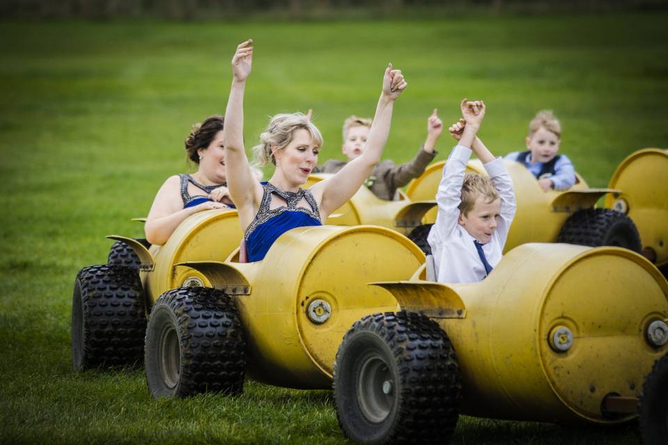 Caterpillar ride