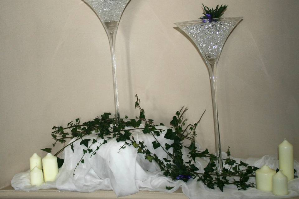 Large Martini centrepiece