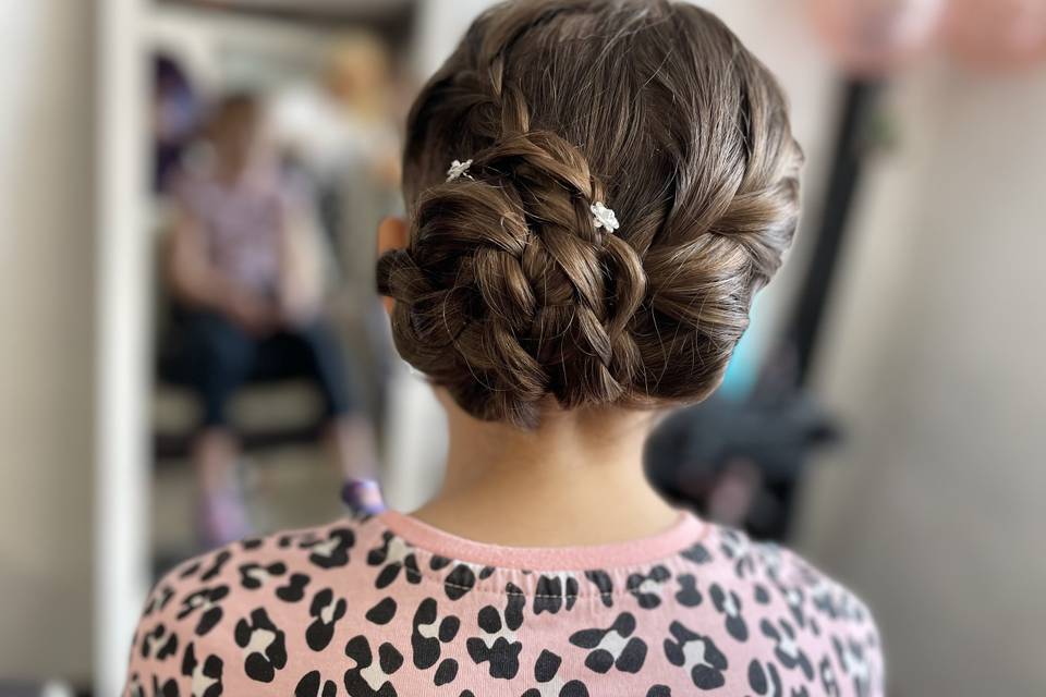 Flower Girl Hair