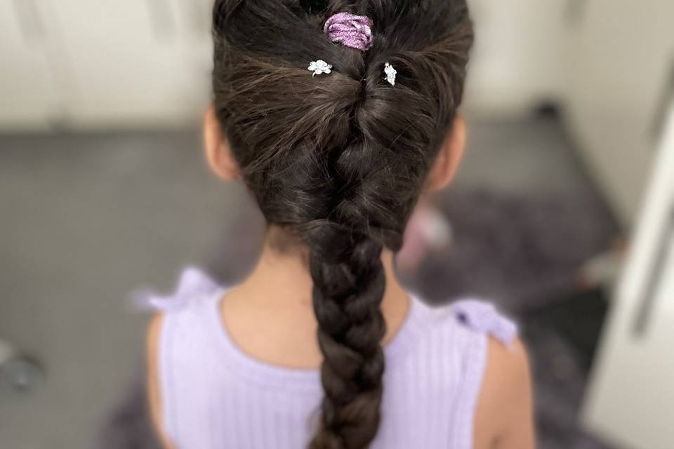 Flower Girl Hair