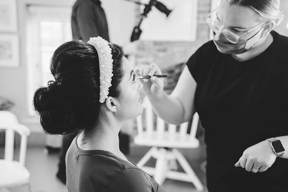 Bride Makeup and Hair