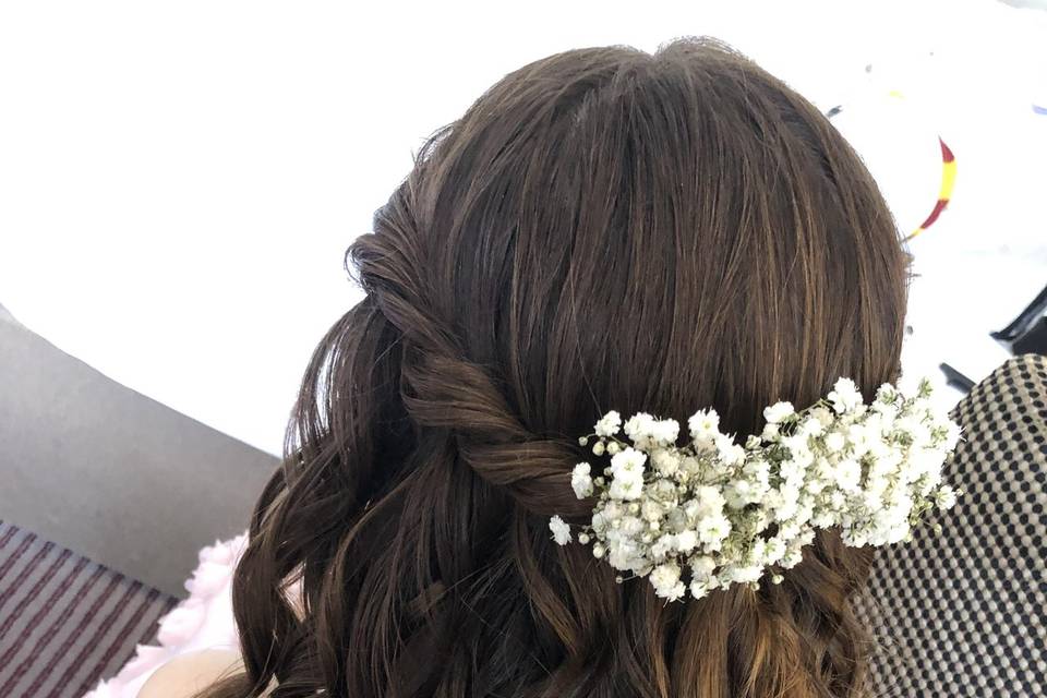 Flower Girl Hair