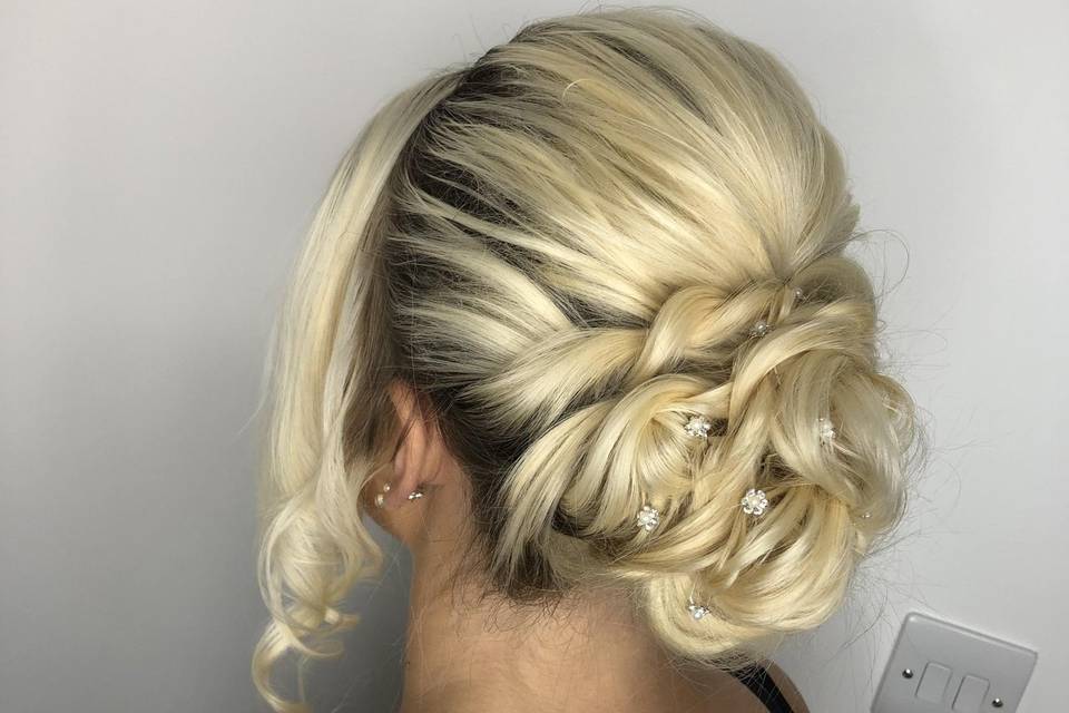 Bridal Hair updo