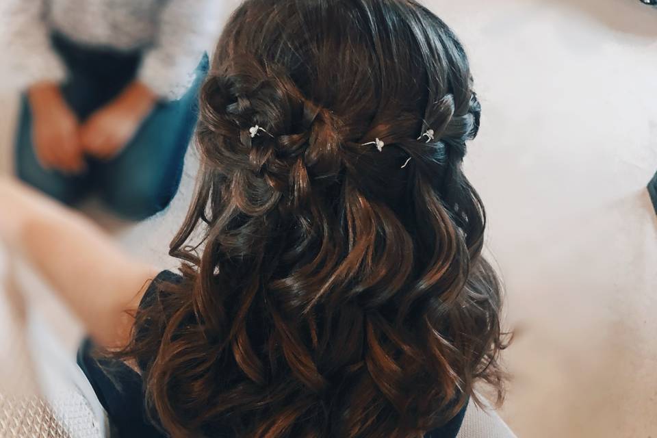 Flower Girl Hair