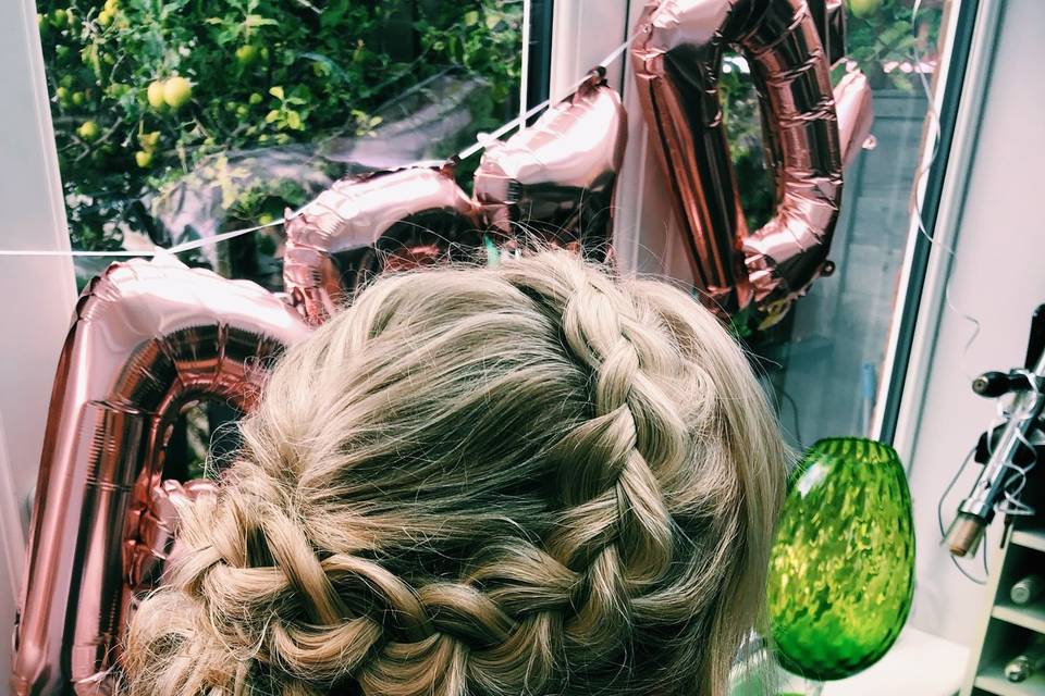 Bridesmaids Hair updo