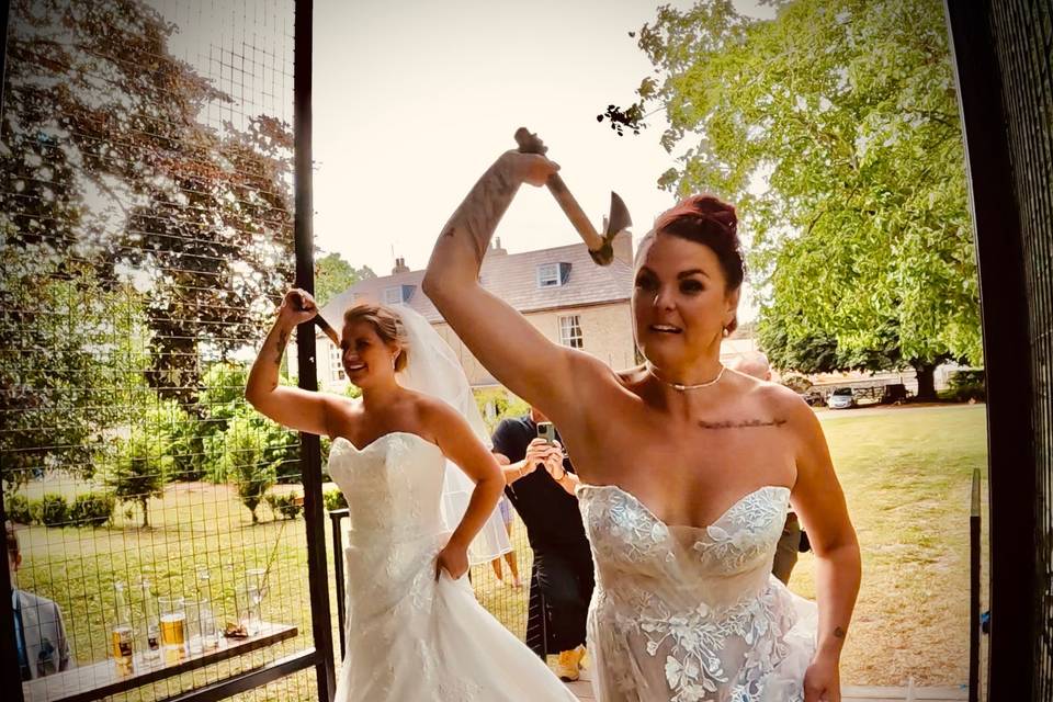 Throwing brides