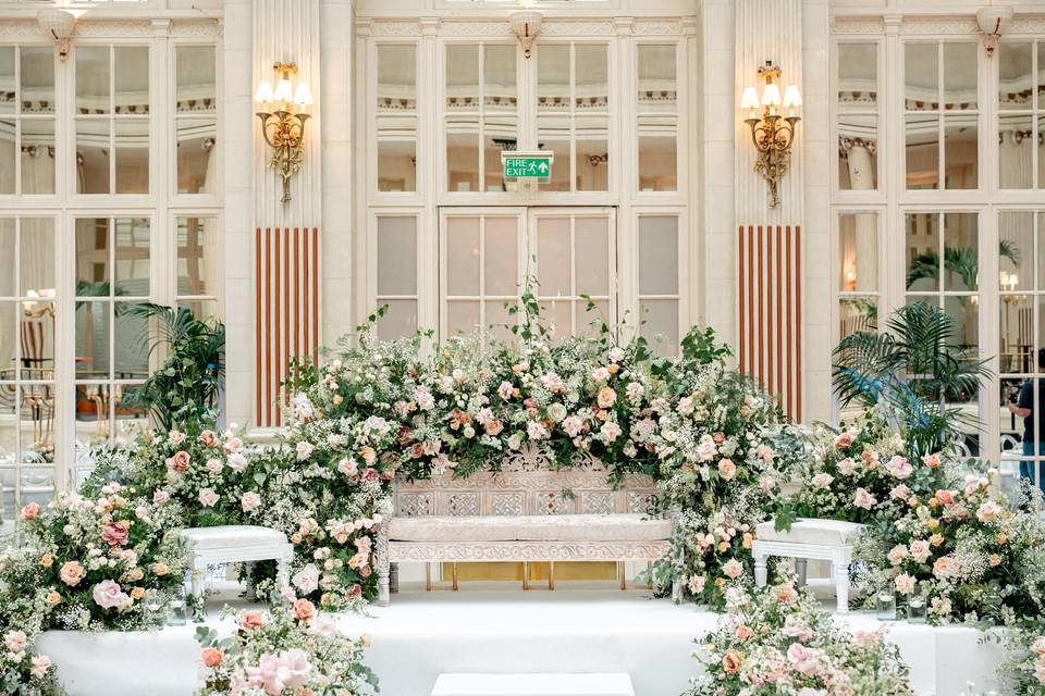 Reception stage