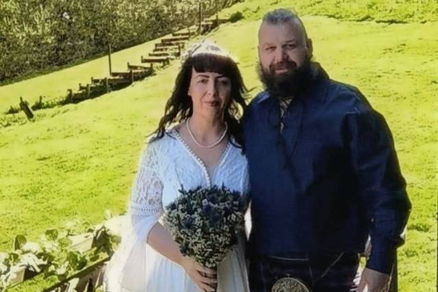 Vow renewal for Kimi and Brian