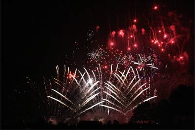 Beautiful Wedding Fireworks