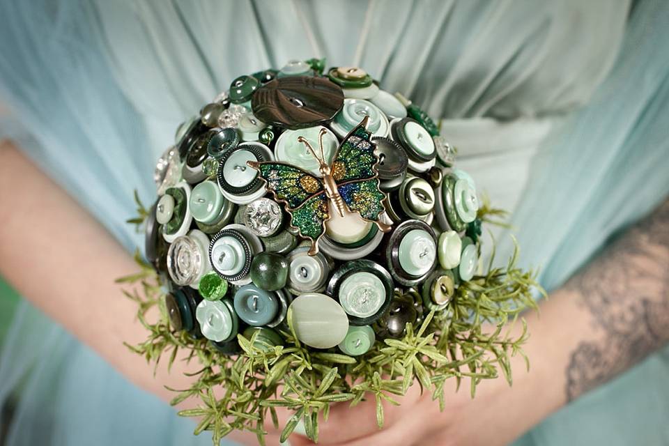 Button Bouquet