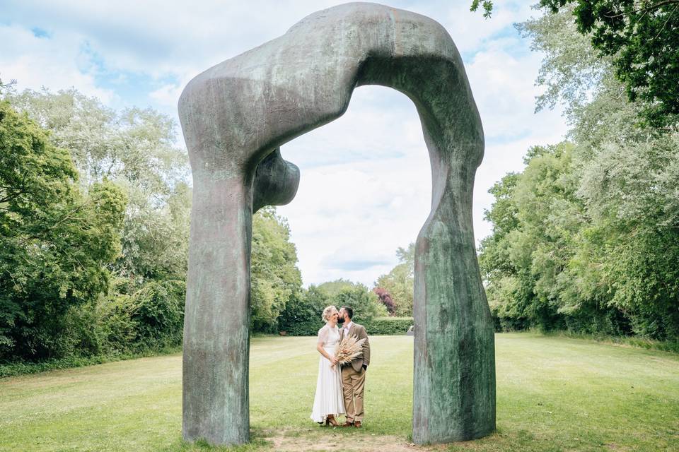 Henry Moore Studios Arch