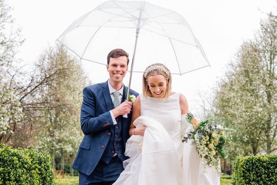 Rain on your wedding day