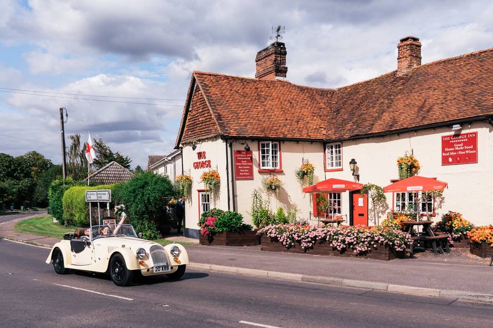 A drive to the pub