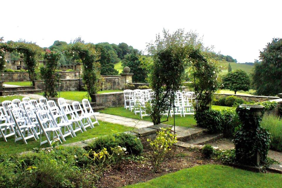 Ceremony in the Italian Gardens