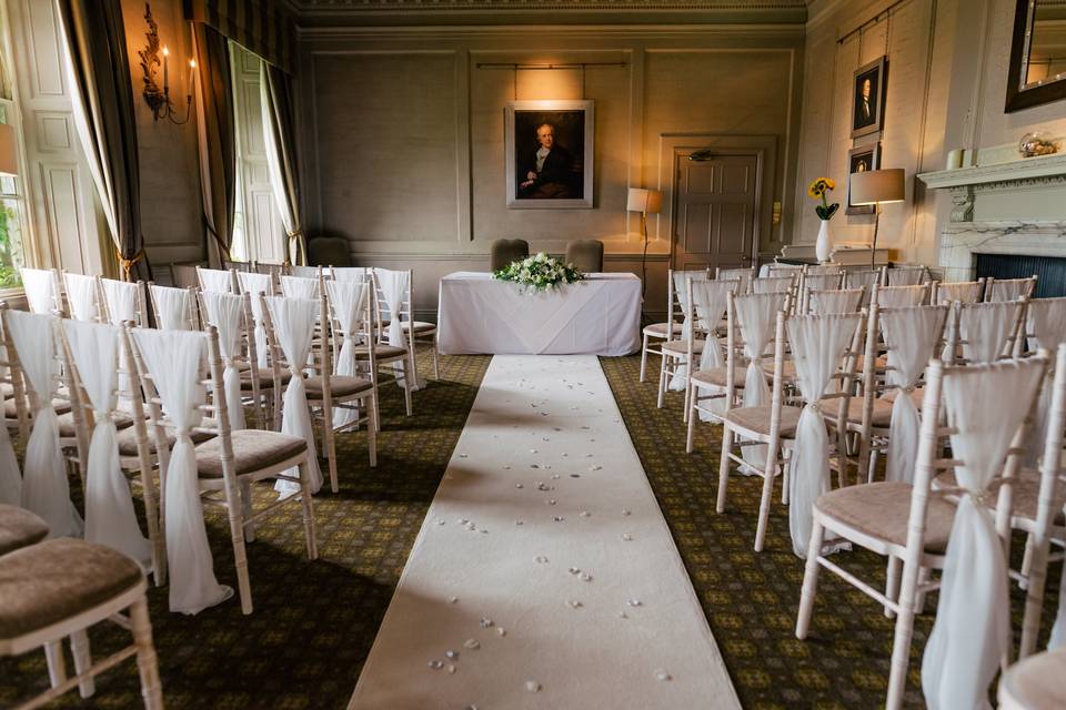 Ceremony in The Georgian room