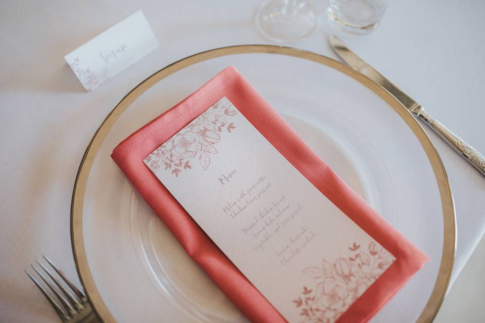 Rosa Menu