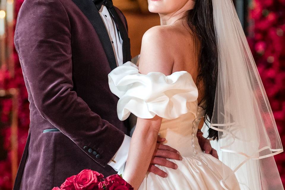 Bride and groom