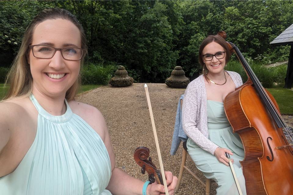 Serenity String Duo ceremony