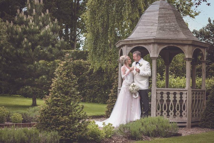 Romantic pergola