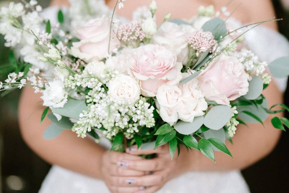 Soft Pink Bridal Bouquet
